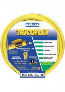 Tuyau tricoflex jaune d15x25m